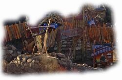 Thale Erlebniswelt Deutschland Kuenstlerische Holzgestaltung Kulturinsel Einsiedel 2013 - Kletterwald