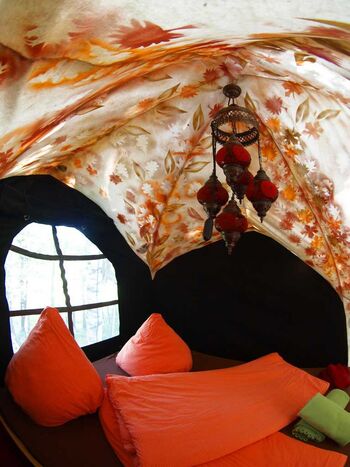 Traumkokon zwischen den Baumhaushotel Wipfeln der Kulturinsel Einsiedel Traumkokon zwischen den Baumhaushotel Wipfeln der Kulturinsel Einsiedel