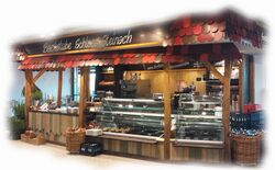 Hoeffner Fuerth Bistro Kuenstlerische Holzgestaltung Kulturinsel Einsiedel